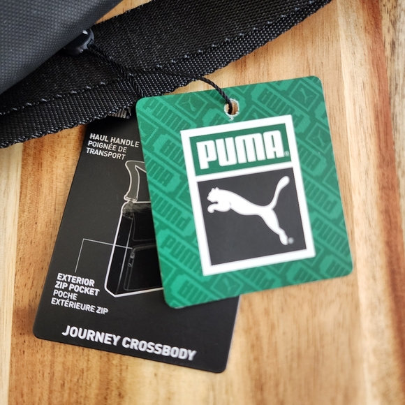 NWT Puma Journey Black Crossbody Bag Unisex Sports bag - Picture 14 of 15